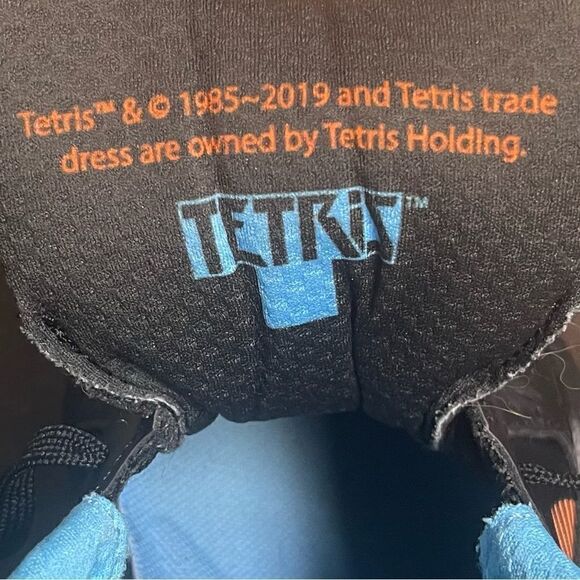 Puma x Tetris RS-X Men's Sneakers 372486-01 Puma Black-Luminous Blue Size 9M - Picture 5 of 16